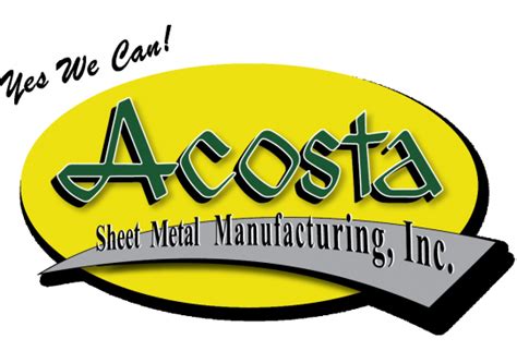 acosta sheet metal san jose ca|acosta manufacturing.